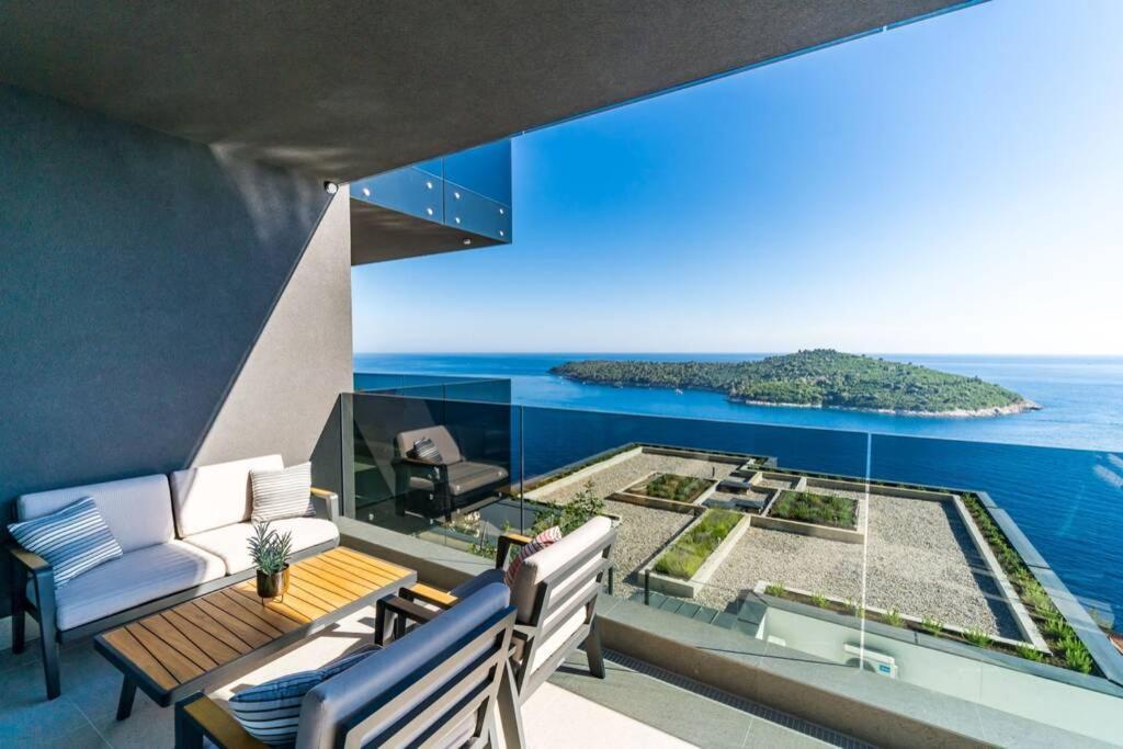 New&Luxury 5* With An Amazing View - Pure Apartment Dubrovnik Kültér fotó